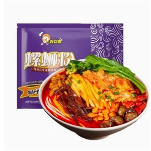 중국 호환뤄 우렁쌀국수 뤄스펀 보라색, 300g, 1개