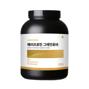 잠백이 웨이프로틴 그레인 2kg 1개