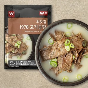 외갓집 (실온) [외갓집] 1978 고기곰탕 500g X 4팩, 4개