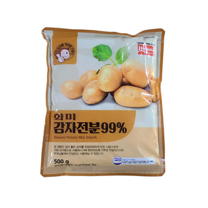 화미_감자전분(99%), 500g, 4개