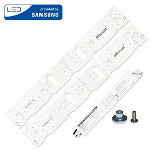 삼성 2835 / 삼성 S6 5630 LED 모듈 / 거실등 방등 LED조명 전구 국내산 셀프교체 자석부착 DIY 안정기포함, 삼성5630(5700K), 04. 삼성5630 주방등(대)50W, 1개