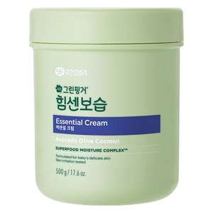 그린핑거 힘센보습 에센셜 유아 크림, 500g, 1개