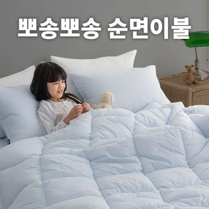 태제로나 고밀도 60수 순면이불 사계절 차렵이불 SS/Q 5colo