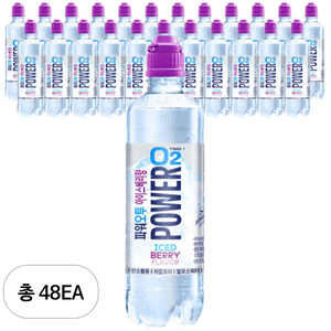 파워오투 아이스베리향 혼합음료, 500ml, 48개