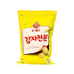 오뚜기 오쉐프 감자전분 1kg, 5개