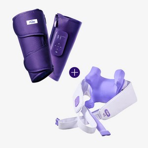 [풀리오 본사] 풀리오 목어깨 마사지기V2+종아리 마사지기V2 세트, 1세트