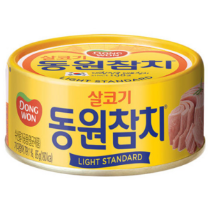 동원 라이트 스탠다드 참치, 85g, 14개