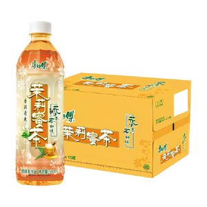 천미방 중국음료 캉스푸 말리밀차 말리꿀차 자스민차 벌꿀음료 중국 음료수, 500ml, 15개