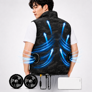 2026년 라이트 선풍기 조끼 USB팬 보조배터리 세트