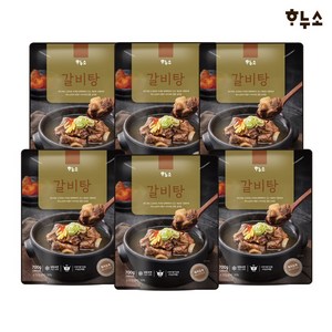 하누소 갈비탕 700g, 6개