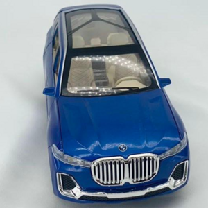 1:24 다이캐스트 모형 다이케스트 비엠더블유 BMW X7 SUV 완구 미니어쳐 피규어 자동차 장난감, 블루, 1개