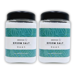 엡솜솔트 식용 황산마그네슘 EPSOM SALT, 600g, 2개