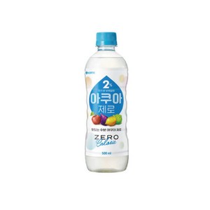 롯데칠성) 2%부족할때 아쿠아 제로, 500ml, 12개