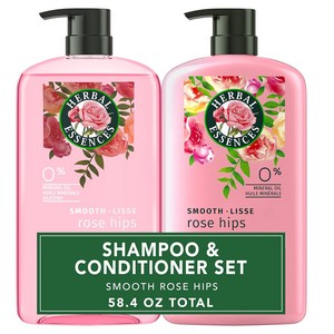 [미국직배송]허벌 로즈힙 샴퓨&컨디셔너 셋트 Herbal Essences Shampoo and Conditioner Set [865mlx2팩], 1세트