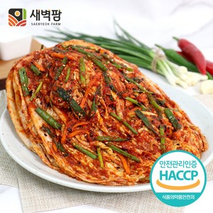 새벽팜 보쌈김치 국내산 100% 전라도김치 당일제조 참매실 새벽김치, 2kg, 1개