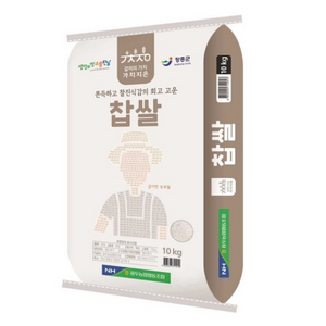 용두농협 가치지은 국내산 찹쌀, 10kg, 1개