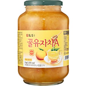 담터 꿀유자차A, 2kg, 1개입, 1개