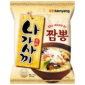 삼양 나가사끼 짬뽕 115g, 5개