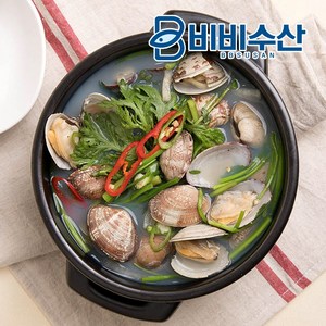 비비수산 자숙바지락 500g, 1개