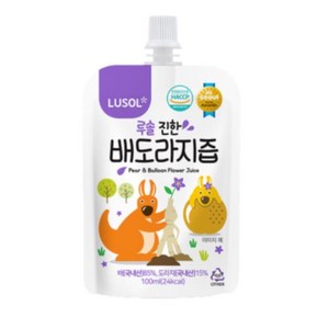 루솔 진한 배도라지즙, 100ml, 80개