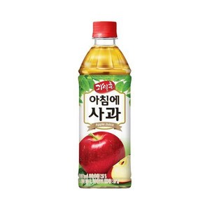 과일촌 아침에 사과, 500ml, 24개