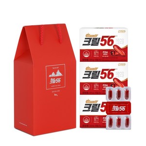 펄세스 함익병 크릴56 크릴오일 1000mg, 30정, 3개