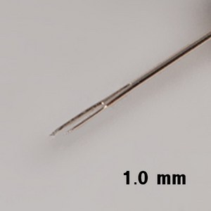 돌모아 구체관절인형 만들기 커스텀돌 제작 Gold HAIR ROOTING TOOL (식모 바늘) - Ver.M (1mm), 1mm