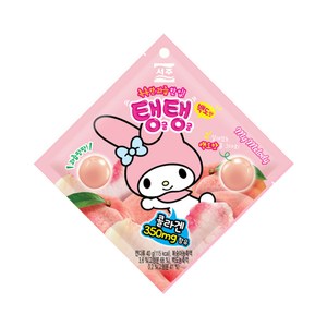 탱글탱글 백도맛 40g, 1개