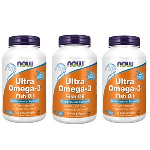 나우푸드 울트라 오메가3 NOW food Ulta Omega3 180정 3개