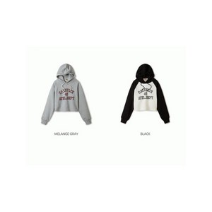 후아유 여성 라글란 크롭 후드티 Raglan Cop Hoodie WHMHE4921F