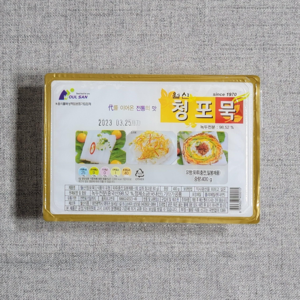 월산식품 50년 전통 청포묵 400g, 1개