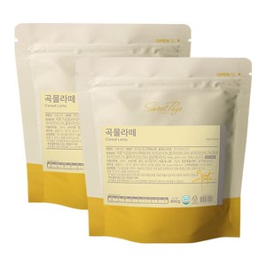 스위트페이지 곡물라떼 파우더 800g 2개세트, 1개입, 2개