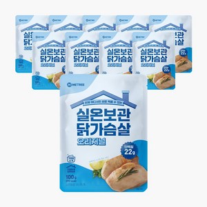 미트리 실온보관 닭가슴살 오리지널, 100g, 10개