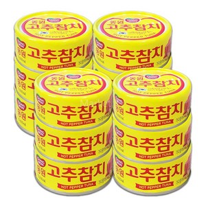 동원 고추 참치, 150g, 12개