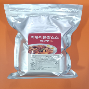 정푸드 떡볶이소스 매운맛, 1개, 1kg