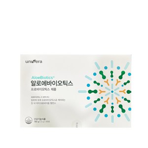 유니베라 알로에바이오틱스 180g (2g x 90포) 3개월분 프로바이오틱스, 2g, 3개