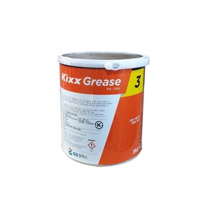 지에스칼텍스 구리스 Kixx Grease 3 3KG(골든펄), 1개