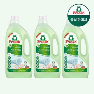 [매일배송] 프로쉬 독일 세탁세제 알로에베라 1.5L 3개 공효진세제