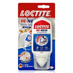 록타이트 리뉴 화이트 덧바르는 실리콘 80ml, 1개