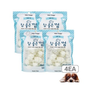 헬로도기 강아지 참좋은껌 실타래 우유껌 S 18p, 우유맛, 150g, 4개