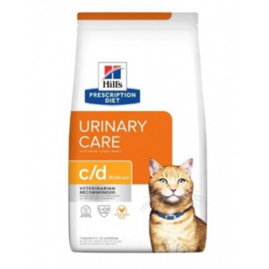 힐스 고양이 c/d 멀티케어 고양이 처방사료 cd c/d 유리너리 1.5kg, 1개, 닭