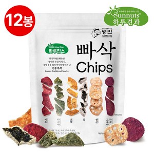 컬러푸드 빠삭칩, 200g, 12개