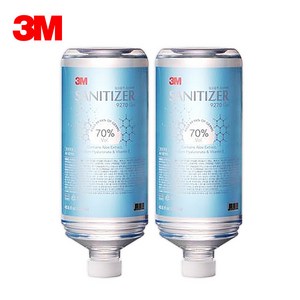 3M 리필 손소독제 에탄올 70% 1200ml x2개 9270, 2개, 1.2L