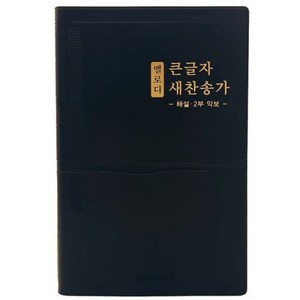 멜로디 큰글자 새찬송가 (대/비닐/검정/무지퍼/무색인), 생명의말씀사