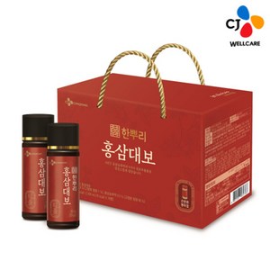 CJ 한뿌리 홍삼대보, 4개, 100ml