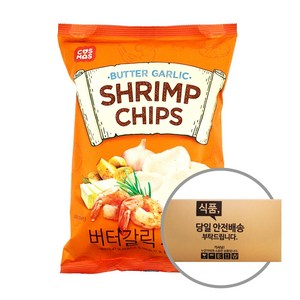 [박스] 코스모스 버터갈릭새우칩 64g 16입, 1.024kg, 1개
