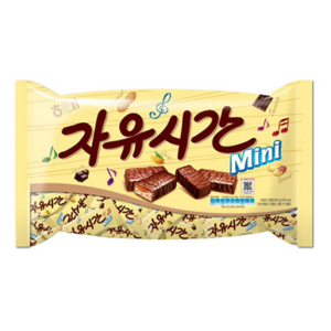 해태제과 자유시간 미니 리얼초코, 480g, 5개