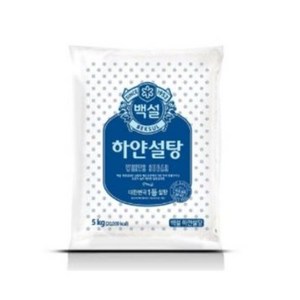 백설 하얀설탕, 5kg, 10개