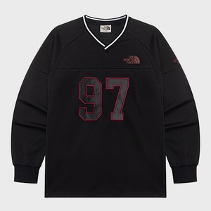 [노스페이스] TNF 크루 긴팔티 NM5MR05J_BLK