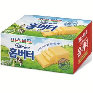 파스퇴르 홈버터 450g (무염버터), 2개